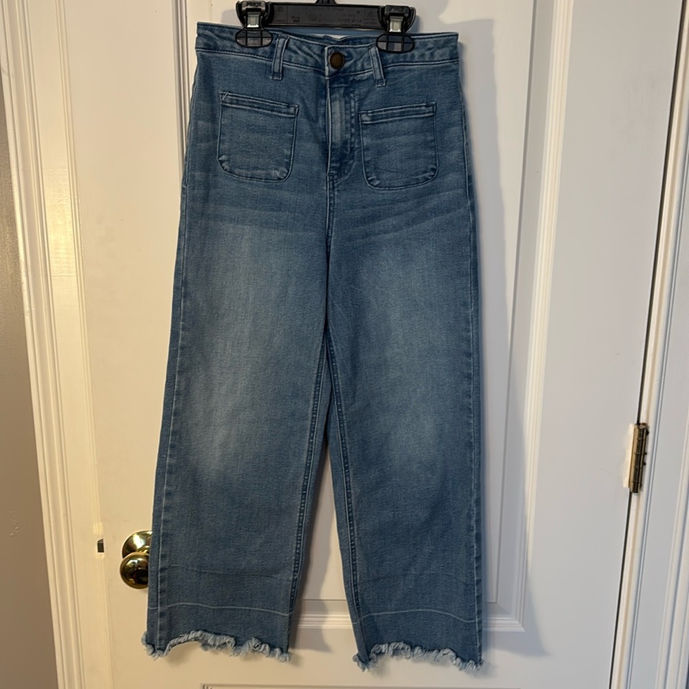 Girls Copper Key wide leg jeans